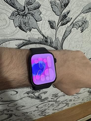 İşlənmiş, Smart saat, Apple, Sensor ekran, rəng - Qara