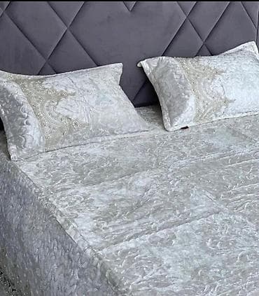 Örtüklər: Yataq üçün Yeni Qaşlı rəng - Qızılı Yataq örtüyü, Ödənişli çatdırılma — 5