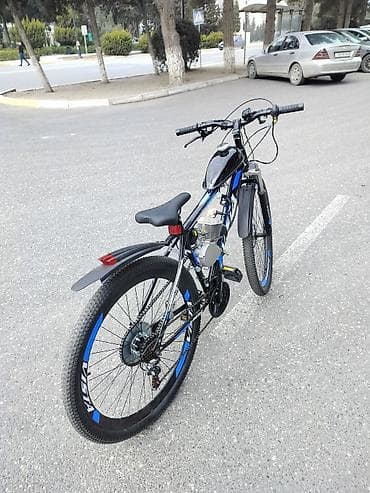 3 tekerli velosiped: Benzin mühərrikli dağ velosipedi – VISTA - Çərçivə: yüngül, möhkəm — 3