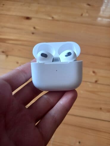 hoco qulaqlıq: Б/у Беспроводные (Bluetooth) Наушники, Apple, цвет - Белый — 1
