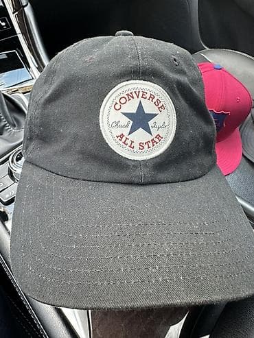 кепка: Кепка, Converse, Новый, цвет - Черный, One size — 1