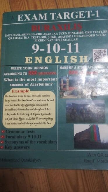 объявления няня на дому: Hazırlıq və dərslik kitablar satılır, her kitabın 1 dedi 5 manatda — 15