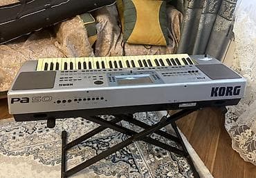 midi klavye: Korg Pa50 aranjor klaviatura Yaxşı Vəziyyətdədir Heç Bir Prablemi — 2