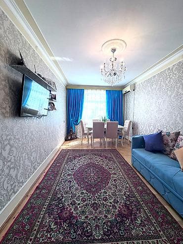 Bakı, Yeni Günəşli Massiv D, 3 otaqlı, Köhnə tikili, 80 kv. m