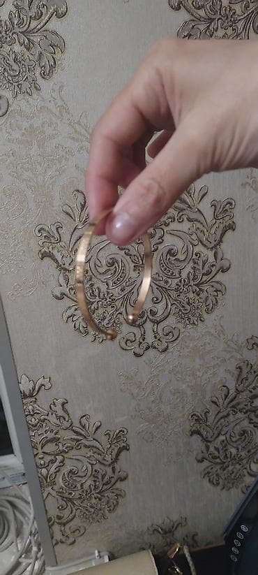 mi smart band: Mis rəngli açıq qandal bilərzik - Material: Metal ərintisi, mis — 2