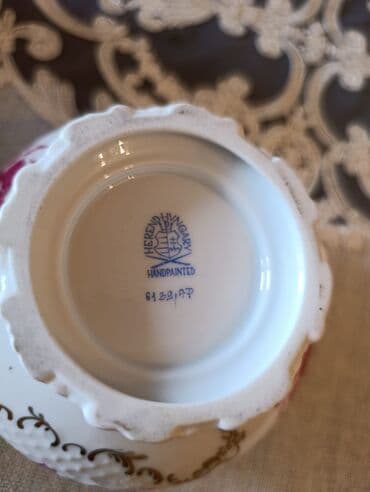 tort bisirmek ucun qablar: Tort və şiriniyyat qabı, Farfor — 4