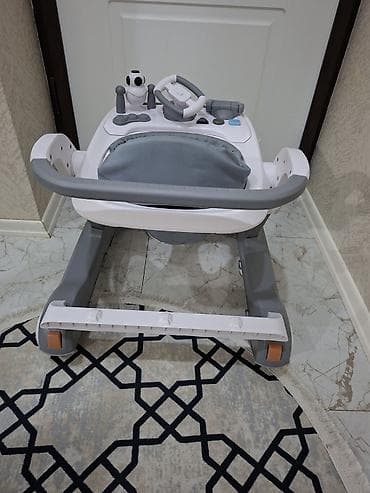 Uşaq üçün çoxfunksiyalı gəzdirici (walker) - 2-si 1-də: oturacaqlı — 2