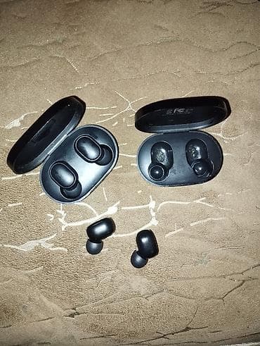 bluetooth mikrafon: Məhsul: Tam simsiz qulaqlıqlar (2 cüt), şarj qutuları ilə — 1