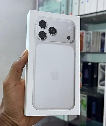 IPhone 17 Pro Max, 256 GB, Matte Silver, Zəmanət, Barmaq izi, Face ID lalafo.az -da IPhone 17 Pro Max, 256 GB, Matte Silver, Zəmanət, Barmaq izi, Face ID
