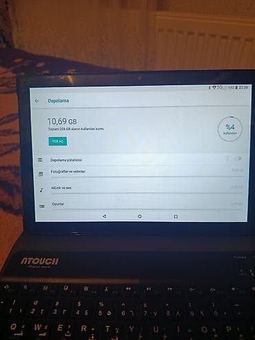 Digər planşetlər: Elani diqqətlə oxuyun,ətrafli yazmisam.Planset Atouch 256Gb daxili — 2