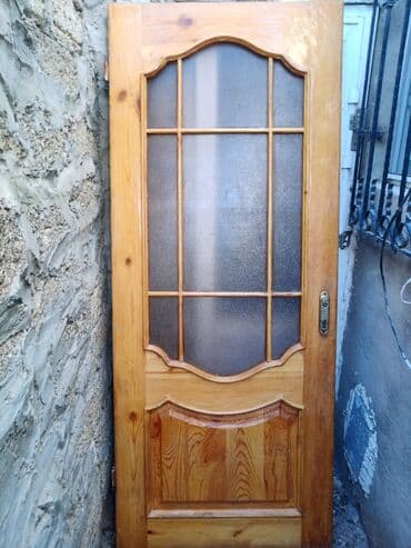 kreditle qapi: Б/у Межкомнатная дверь 90х200 см Без гарантии, Самовывоз — 3