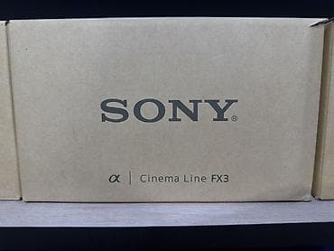 operatör: Sony Alpha Cinema Line FX3 videokamera Peşəkar video çəkilişləri üçün — 1