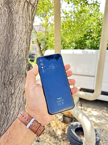 islenmis printer satisi: Redmi Note 7, 32 GB, rəng - Qara, Düyməli, Sensor, Barmaq izi — 6