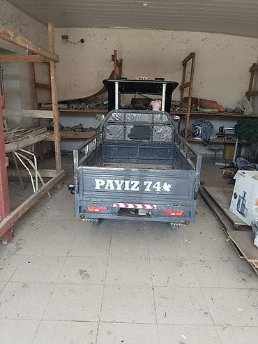 prius qapi: Elektrik üçtəkərli mini pikap/taksi tipli nəqliyyat vasitəsi — 3
