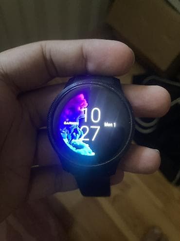 mi 5: İşlənmiş, Smart saat, Garmin, Suya davamlı, rəng - Qara — 1