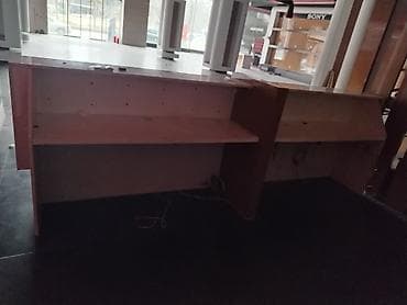 mağaza ucun vitrin: Məhsul: Reception/kassa stolu (ikili modul) Təsvir: - Modern — 3