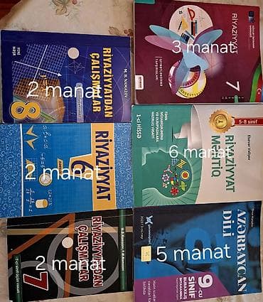 Məktəb dərs vəsaitləri və hazırlıq kitabları toplusu: - Riyaziyyat 8 lalafo.az -da Məktəb dərs vəsaitləri və hazırlıq kitabları toplusu: - Riyaziyyat 8