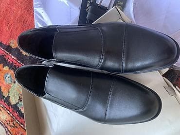 Kişi klassik loafer Teze! - Rəng: qara - Ölçü: 43 (qutuda