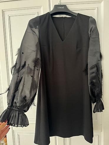 koja donlar: Qara ziyafət donu Veziyyet- yaxşı - Model: A-kəsim, dizə yaxın — 1