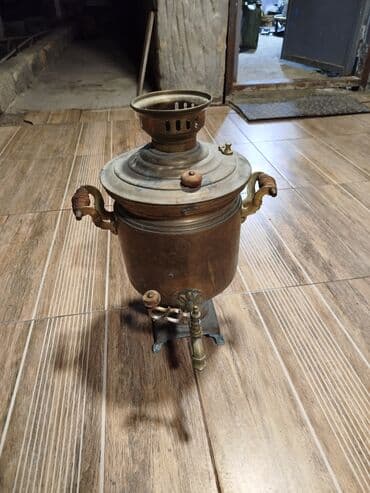 qazlı su aparatı: Samovar — 4