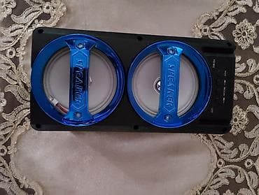 dinama 07: Portativ LED Bluetooth səs kolonkası - İki ədəd iri dinamiklərlə — 4