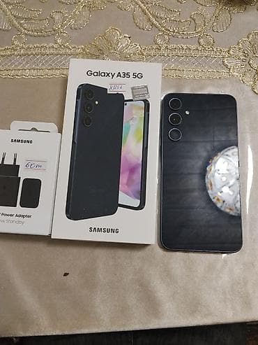 ucuz pc kasa: Samsung Galaxy A35 5G, 256 GB, rəng - Mavi, Barmaq izi, İki sim kartlı, Face ID — 2