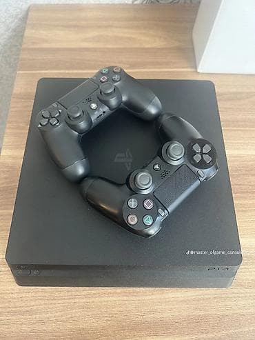 ps4 fc 24: Sony PlayStation 4 (PS4) Slim oyun konsolu Komplekt: - PS4 Slim — 3
