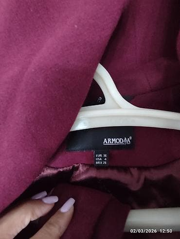 Другие комплектующие: ARMODA qadın paltosu, qiymətdə razılaşmaq olar - Rəng: tünd — 3