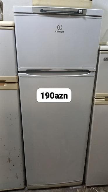 j 2: İki bölməli soyuducular 1) Indesit, ağ rəng - Üst kamerada dondurucu — 1