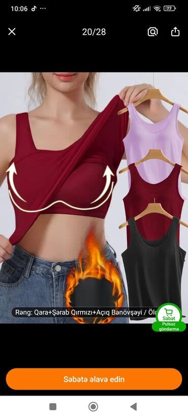 qadin futbolkalar: Her biri yenidir pambiqdir — 8