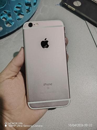 iphone 5 lalafo: IPhone 6s, 32 GB, Rose Gold, Barmaq izi — 1