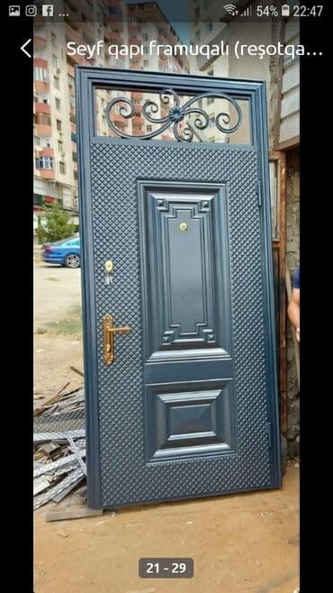 seyf qapı satışı: Yeni Giriş qapısı Zəmanətli, Ödənişli quraşdırma, Ödənişli çatdırılma — 23