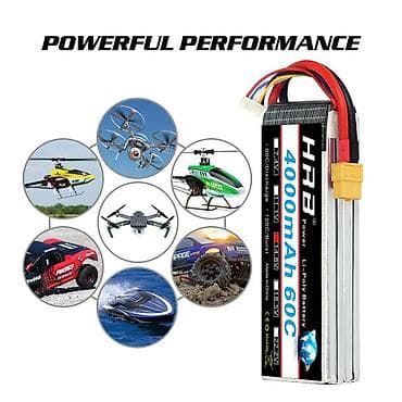 Li-po batareya HRB 14.8v 4S 4000mAh 60C XT60 Həmin məhsuldan 2 ədəd lalafo.az -da Li-po batareya HRB 14.8v 4S 4000mAh 60C XT60 Həmin məhsuldan 2 ədəd