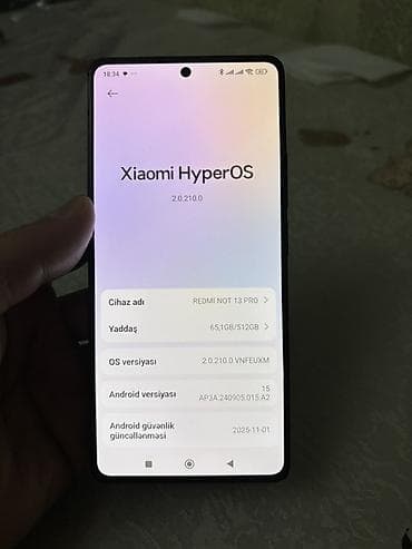 nintendo switch azerbaycan: Redmi Note 13 Pro, 512 GB, rəng - Qara — 7