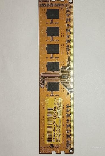 islenmis noutbuklar: Operativ yaddaş (RAM) 4 GB, 1333 Mhz, DDR3, PC üçün — 1