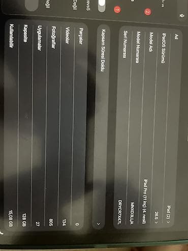 Yeni Apple iPad Pro 11 (2022), 11", 128 GB, Ünvandan götürmə