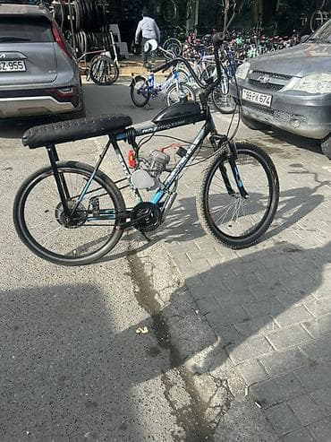 Benzin mühərrikli velosiped – şəhər və qəsəbədaxili sürüş üçün praktik — 2