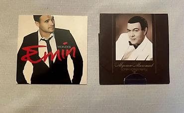 cd player: Mahnı diskləri toplusu – 2 ədəd CD - Emin – “Wonder” albomu — 1