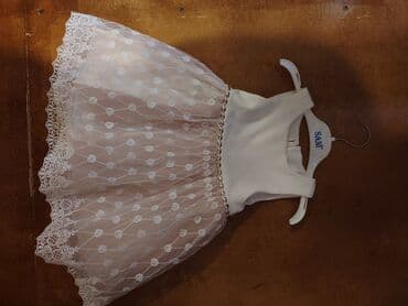 белые детские сарафаны: Детское платье, Праздничное, 1 - 2 года — 1