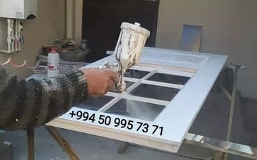 taxta pataloklar: QAPILARIN RESTAVRASİYASI
VƏ RƏNGLƏNMƏSİ — 1