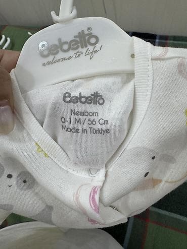 geyilmis paltar aliram: Uşaq dəsti, Qız üçün, 0 - 3 ay, Bebetto — 4