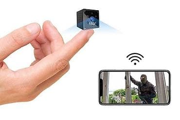 wifili kamera: Mini Wi‑Fi təhlükəsizlik kamerası - Ultra‑kompakt ölçü: barmaq ucu — 1