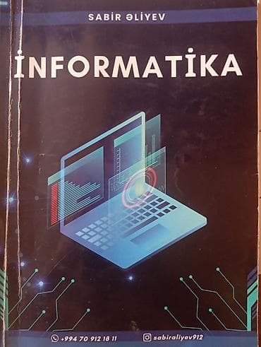 Məhsul: “İnformatika” dərs vəsaiti (müəllif: Sabir Əliyev) Təsvir: -