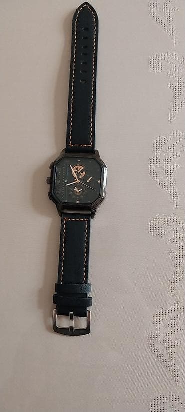 Qol saatları və aksesuarlar: Klassik Saat dəsti, rəng - Qara — 6