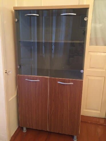 şkaflı ütü stolu: Ofis skafi hundurluk 160 sm, eni 80 sm — 1