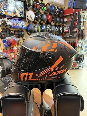 kask debilqe: AXX tam üzlü motosiklet dəbilqəsi - Tip: Full-face (vizorlu) — 5