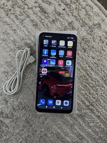 Kompüter, noutbuk və planşetlər: Redmi Note 9, 128 GB, rəng - Göy, Barmaq izi, Face ID — 2