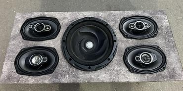 Avtomobil üçün tam akustik sistem dəsti Tərkib: - 4 ədəd oval Pioneer