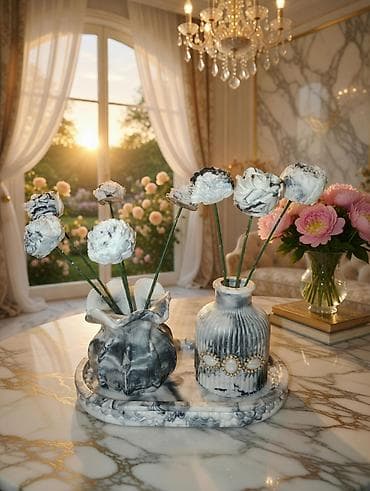 qiz oglan sekilleri: Vaza dəsti — 2