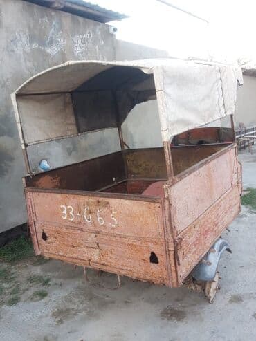 купить мопед бу: Sovet istehsalı yükdaşıma üçtəkərli moto-kolt (kabinalı karqo skuter) — 3